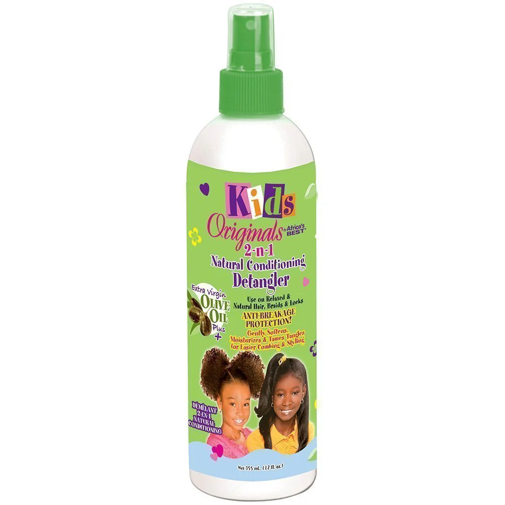 Kids Originals by Africa's Best 2-n-1 Natural Conditioning Detangler