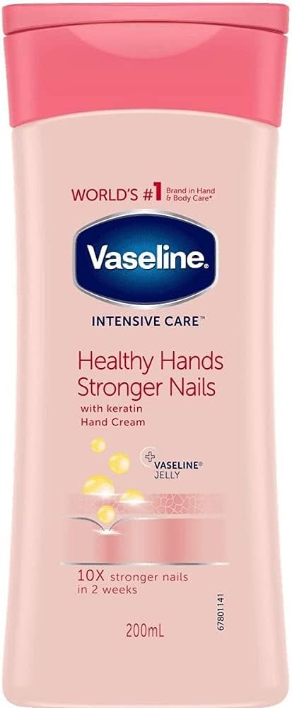 Vaseline Healthy Hand and Stronger Nails Hand Cream 200 ml