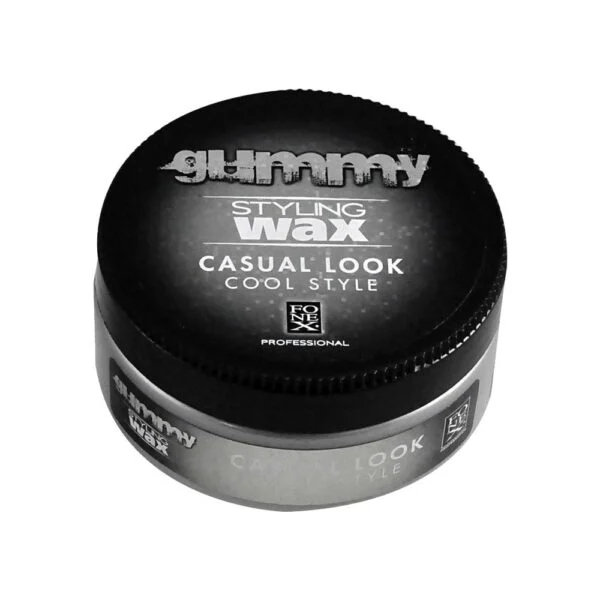 gummy casual look styling wax