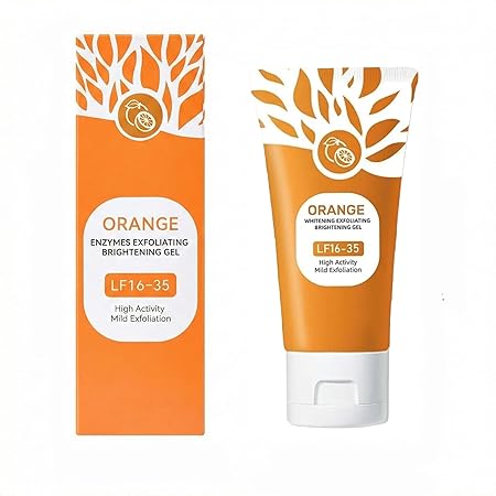 Orange Enzyme Exfoliating & Brightening Gel for Face and Body