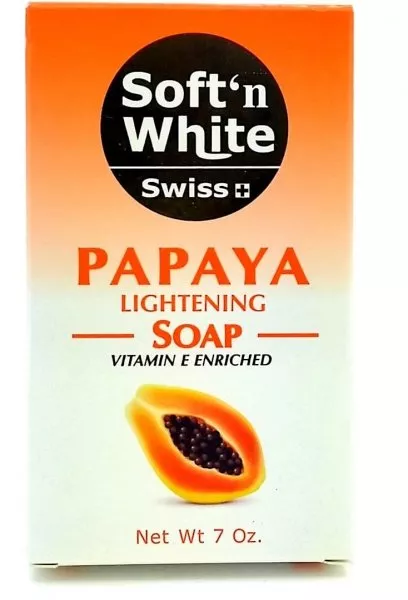 Soft N White: Papaya Soap 200g