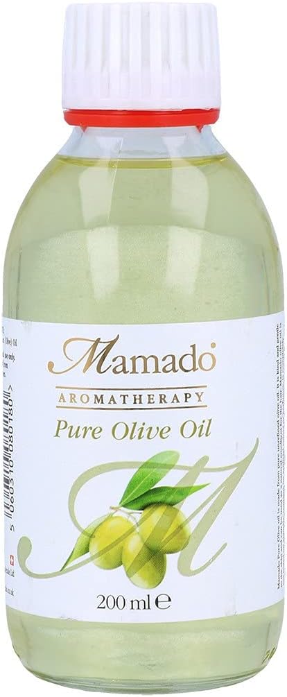 Mamado Aromatherapy 100 Percent Pure Olive Oil 200 ml