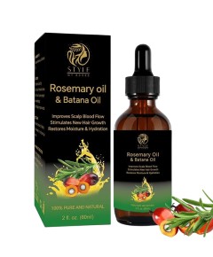 Rosemary Oil And Batana Oil