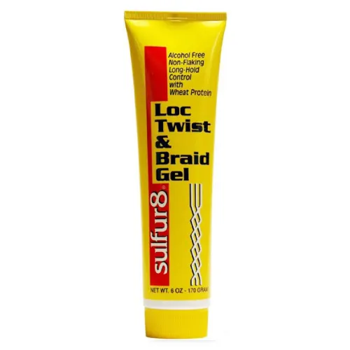 Sulfur 8 Loc, Twist & Braid Gel 6 oz
