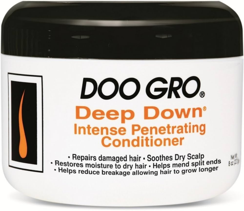 Doo Gro Deep Down Intense Penetrating Conditioner 8oz, All Hair Types, Moisturizing
