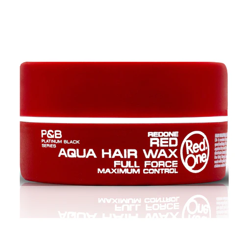 Redone Red Aqua Hair Wax Strong Hold & Natural Shine for Men's Styling 150 ml / 5.07 oz